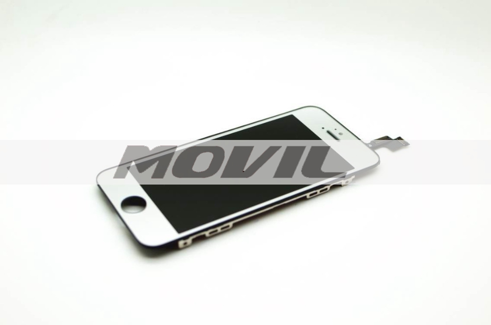 Front Touch Screen Digitizer LCD Display Repair Assembly for iPhone 5S sliver